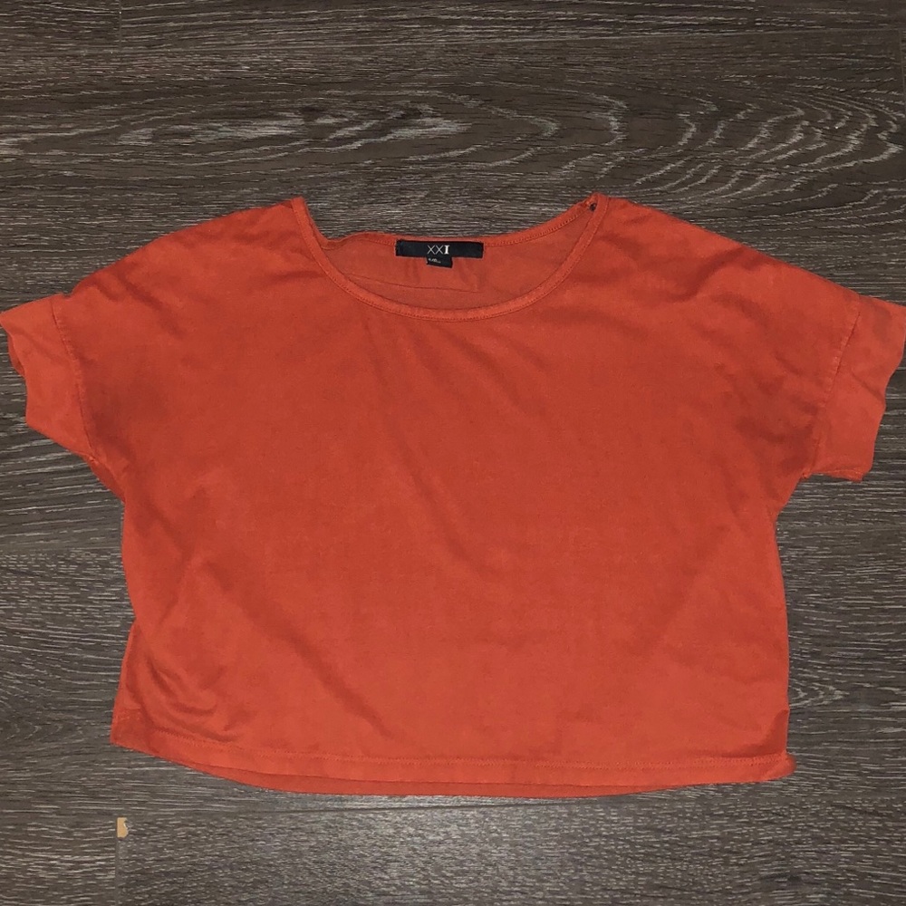 Forever 21 Suede Top